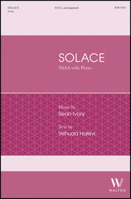 Solace SSAA choral sheet music cover Thumbnail